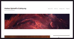 Desktop Screenshot of cubiq.org