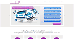 Desktop Screenshot of cubiq.fr